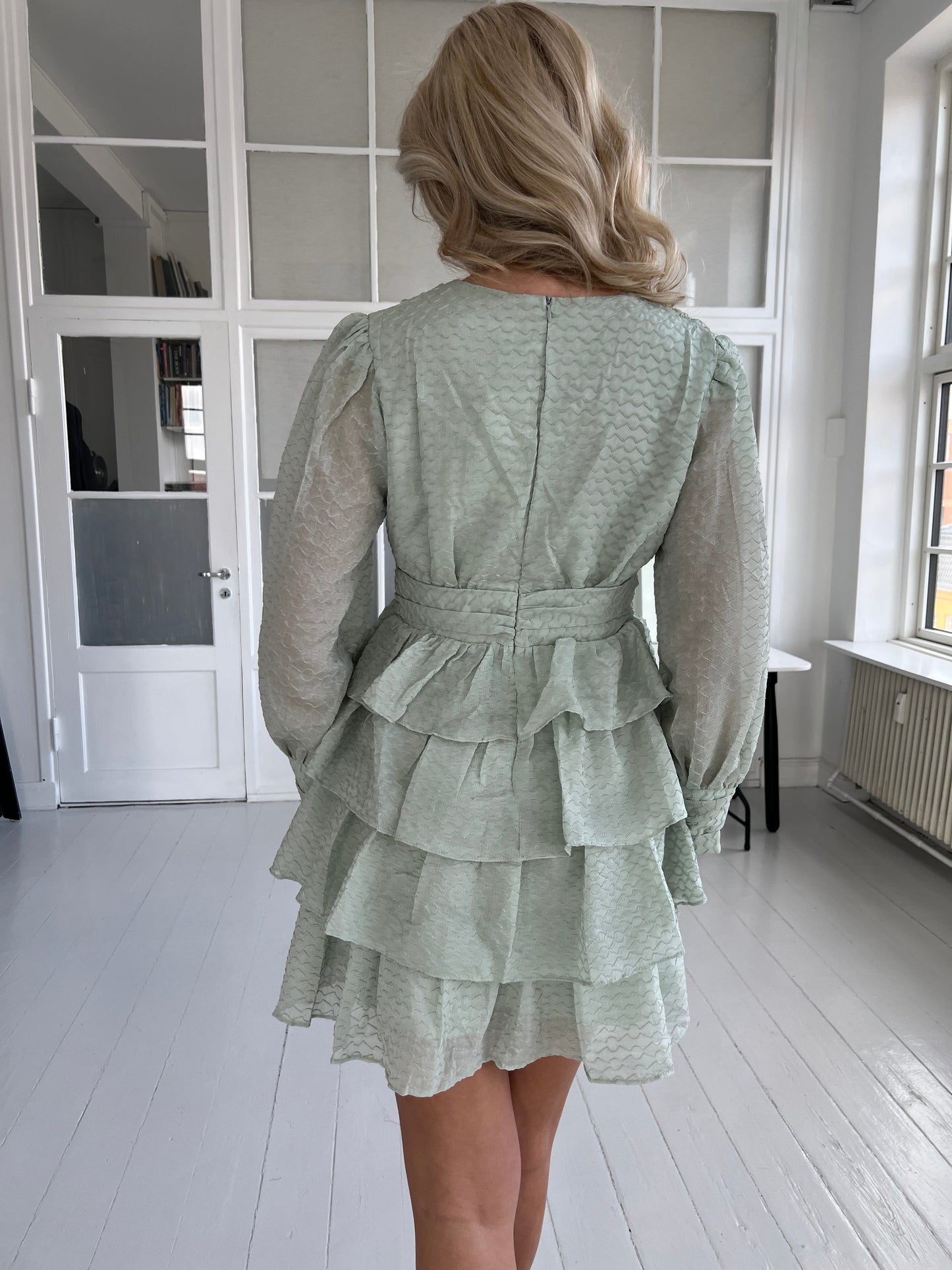 Flam mint dream dress