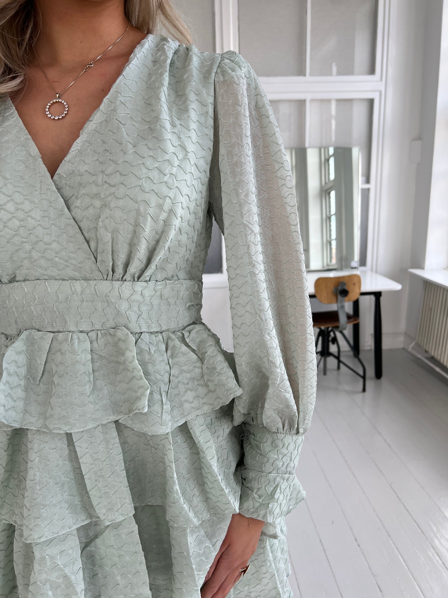 Flam mint dream dress