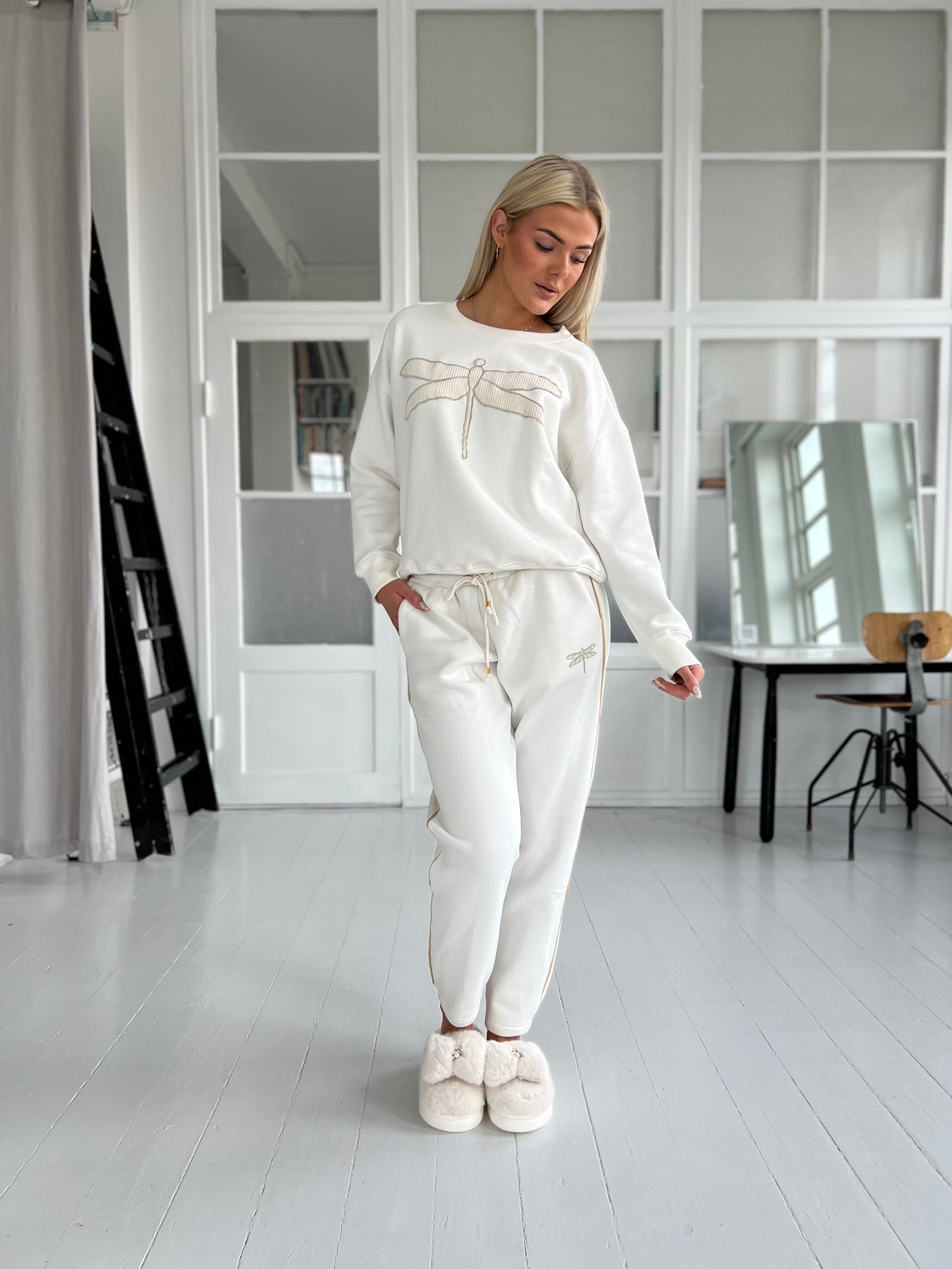 Gaspar Fiji sweatpants off white