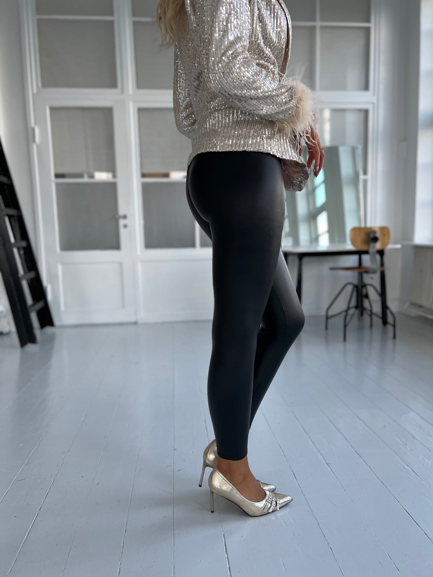 Vanessa black leggings (9007)