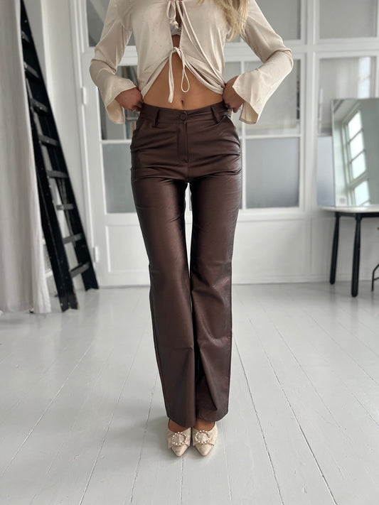 Eight Paris bronze metallic pants (3171)