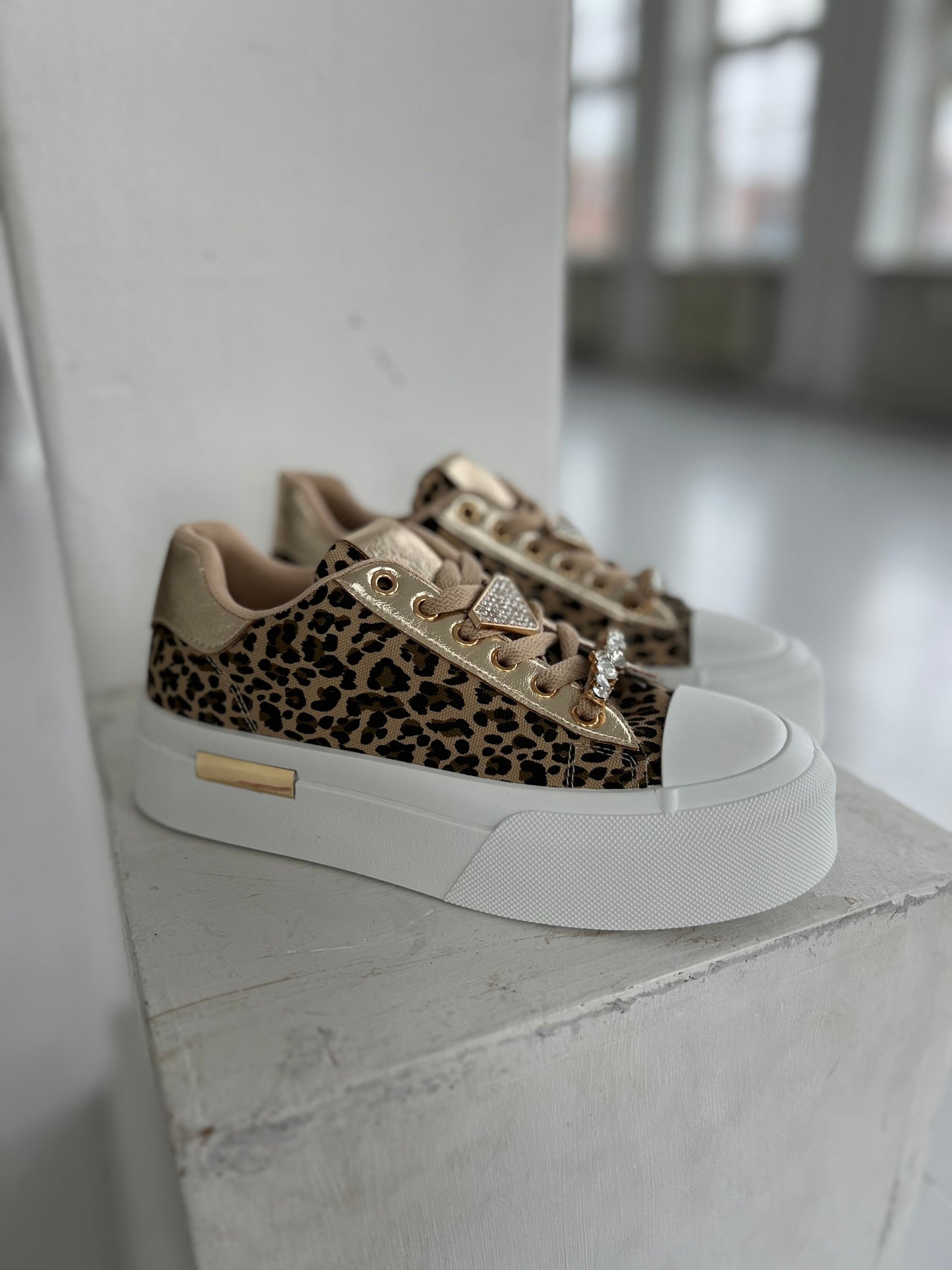 Leopard sneakers (532) fra webshoppen Aaberg Copenhagen