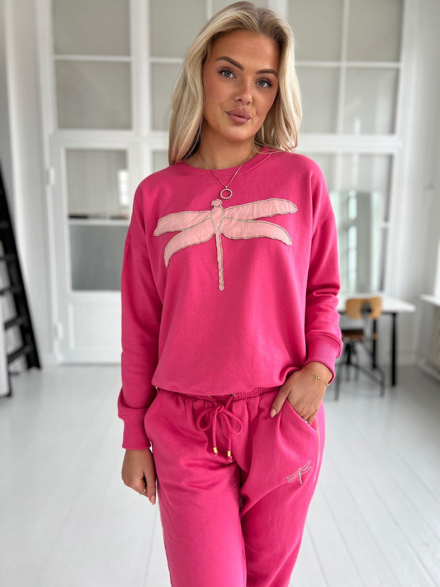 Gaspar Roma pink sweatshirt (7323)