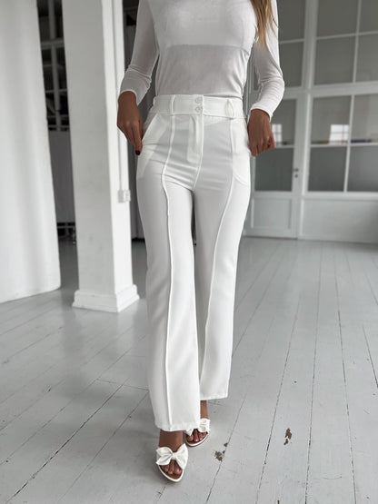 Rosy white pants-sæt-Åberg CPH-Onesize-Åberg Copenhagen DK