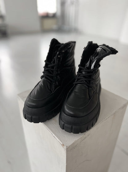 Marquiz black boot (8366)-støvle-Åberg-Åberg Copenhagen DK