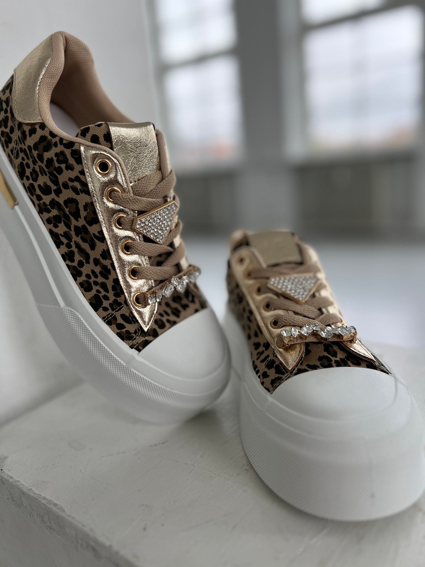 Leopard sneakers (532) fra webshoppen Aaberg Copenhagen