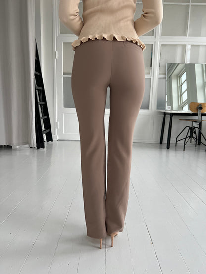 Eight Luxe taupe pants (9406)