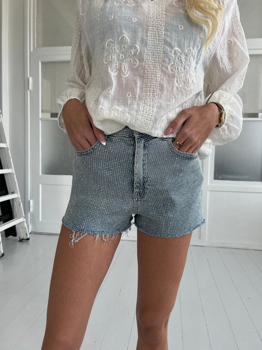 Laulia rhinestone shorts