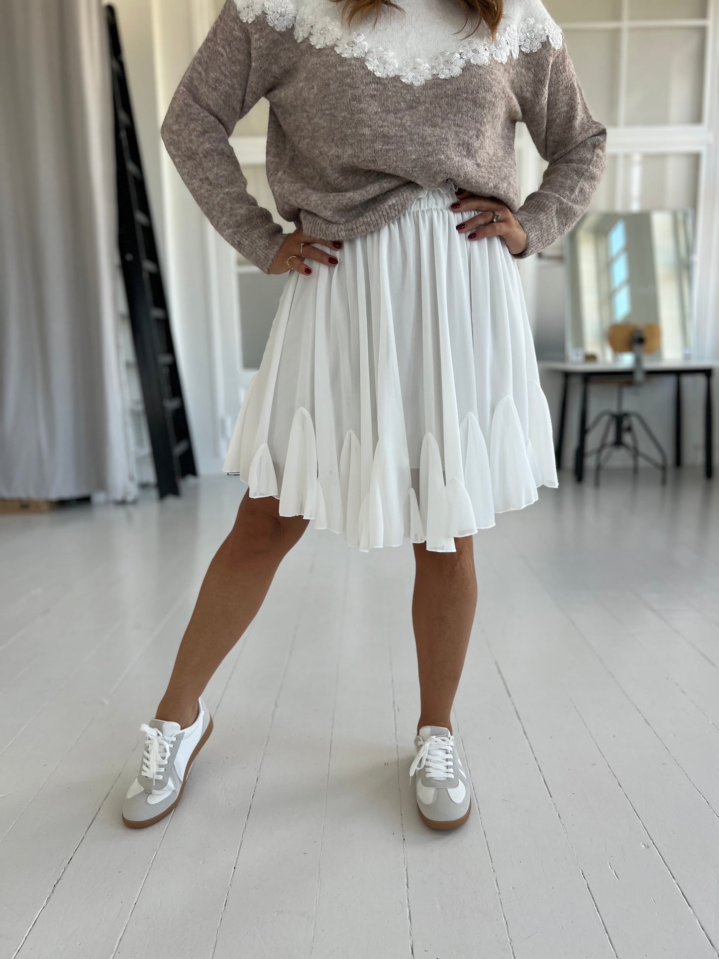 Schilo-Jolie white skirt (6356)