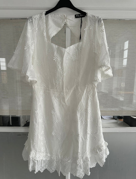 Lily McBee white dress (6232)